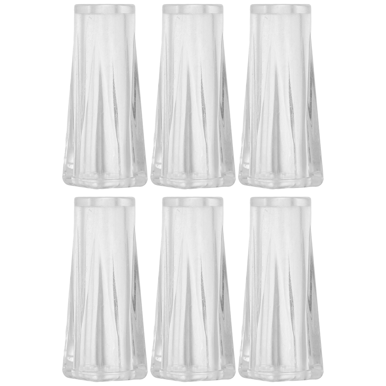 Window Lock Bar - 6Pcs Clear Plastic Window Blind Tassels