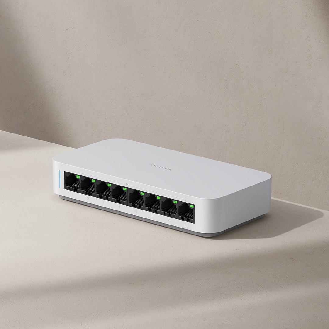 Xiaomi Mi 8 Ports RJ45 Gigabit - Xiaomi Hub Mijia Hub recension och pris