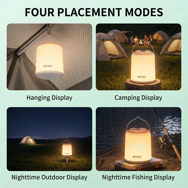 SMILING SHARK LED Rechargeable - Power Outage Light recension och pris