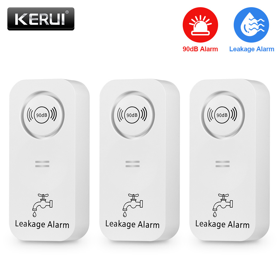 KERUI Wireless Water Sensor 90 - Water Alarm Sensor recension och pris