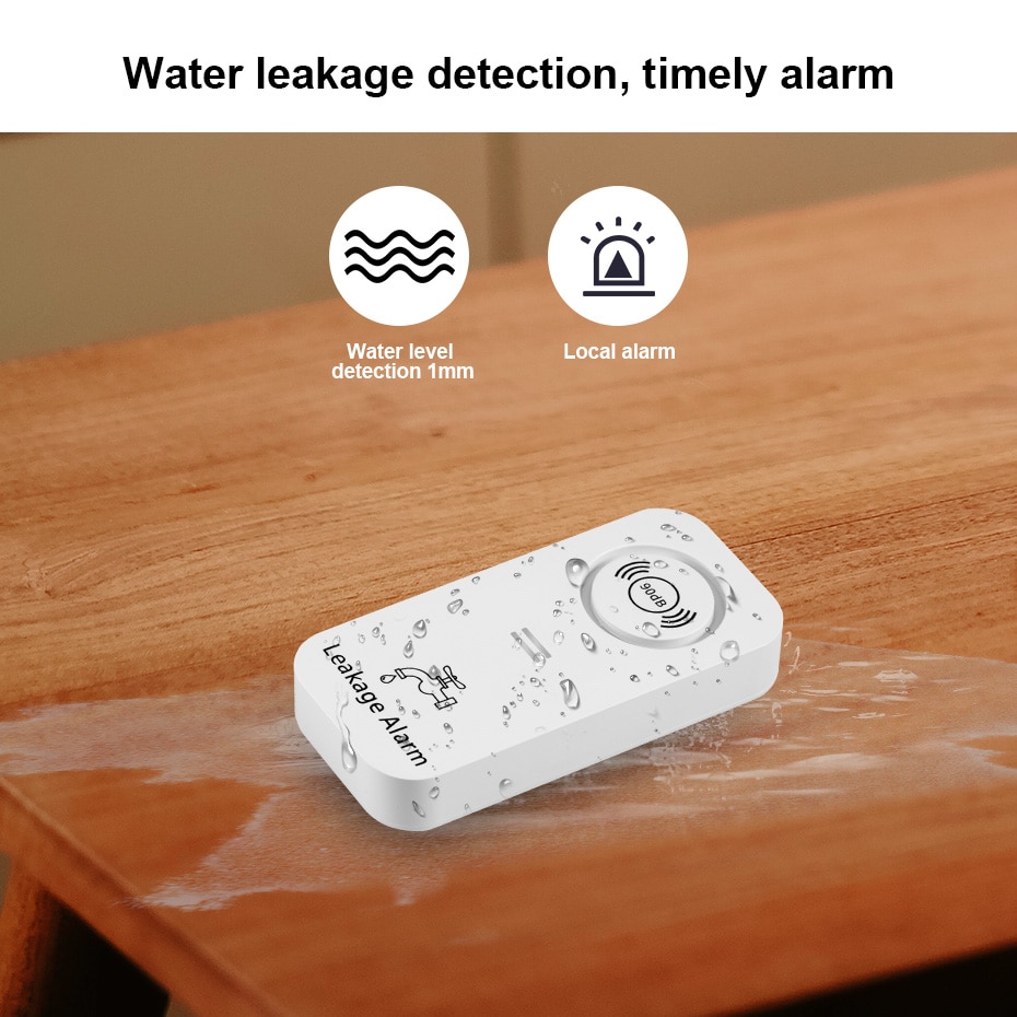 KERUI Wireless Water Sensor 90 - Water Alarm Sensor recension och pris