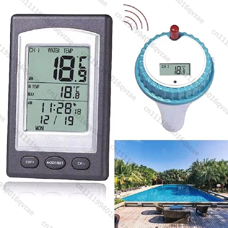 Wireless Pool Thermometer with - Pool Alarm Float recension och pris