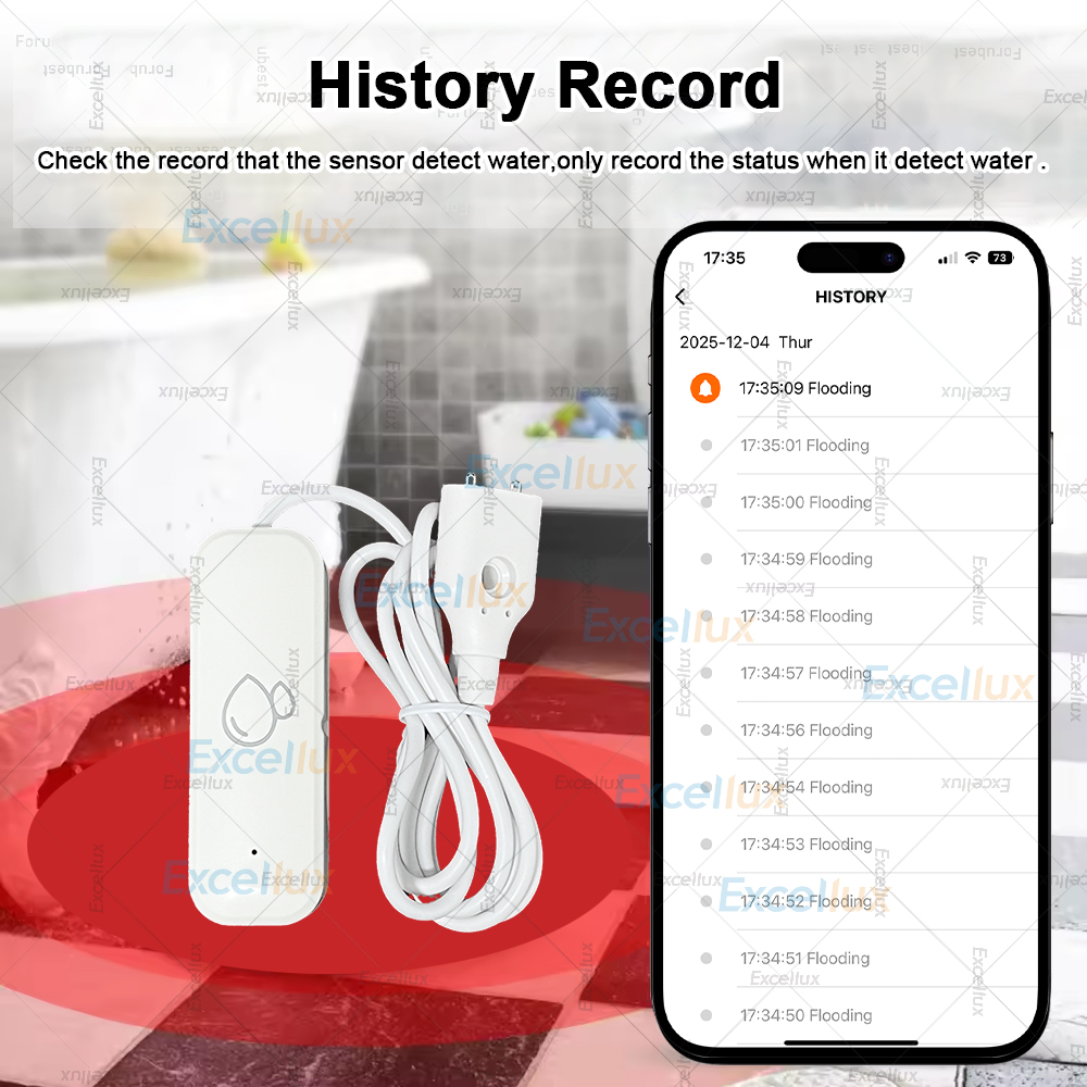 Zigbee Smart Water Leak Sensor - Water Alarm Sensor recension och pris