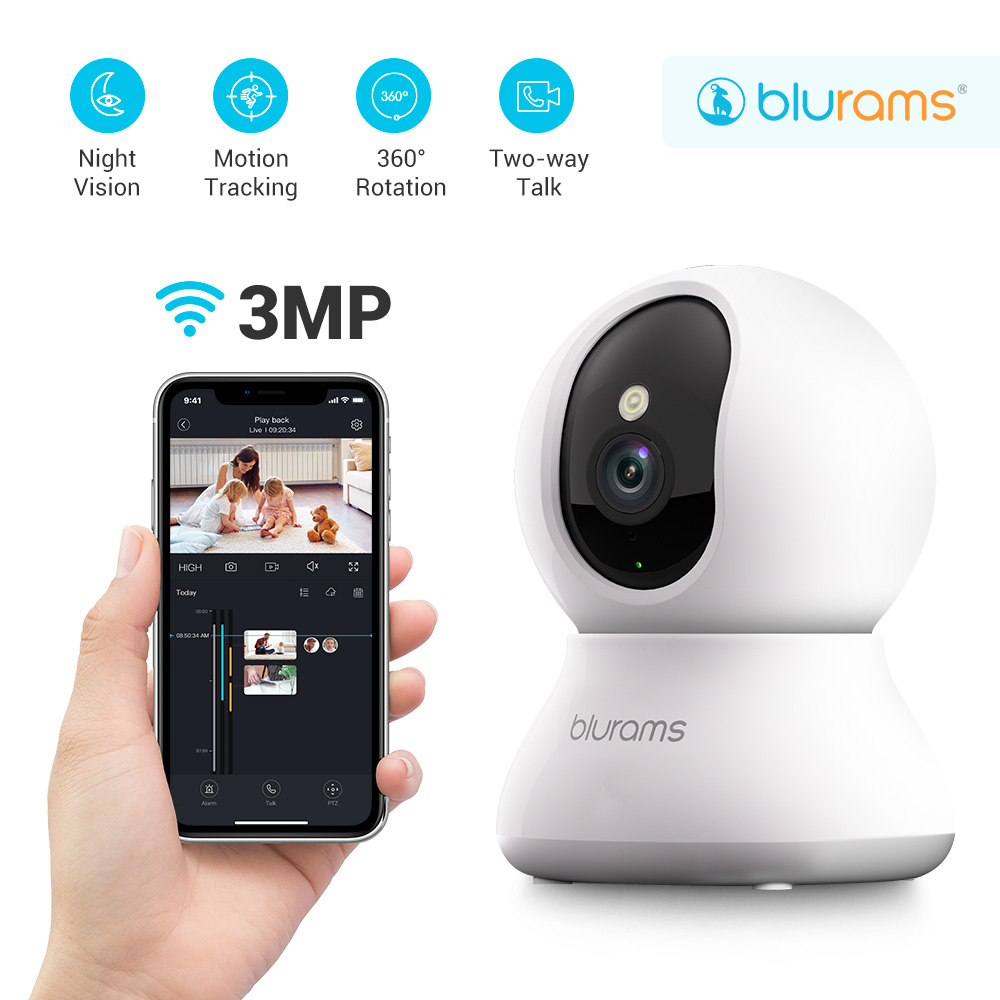 blurams Pet Camera 2K, 360° In - Eufy Camera E220 recension och pris