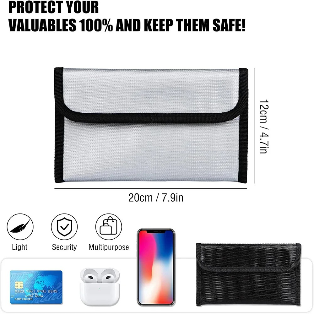 20x12cm Fireproof Waterproof S - Fire Safe Document recension och pris