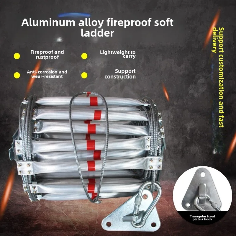 Durable3M Soft Rope Ladder Hou - Fire Escape Ladder recension och pris