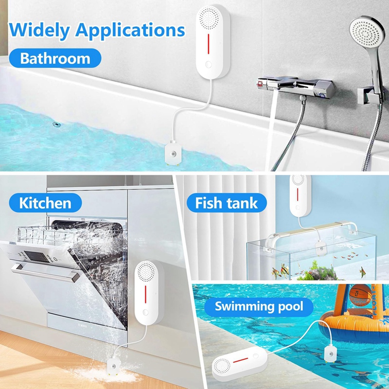 Water Detector Alarm, Smart Wa - Water Alarm Sensor recension och pris