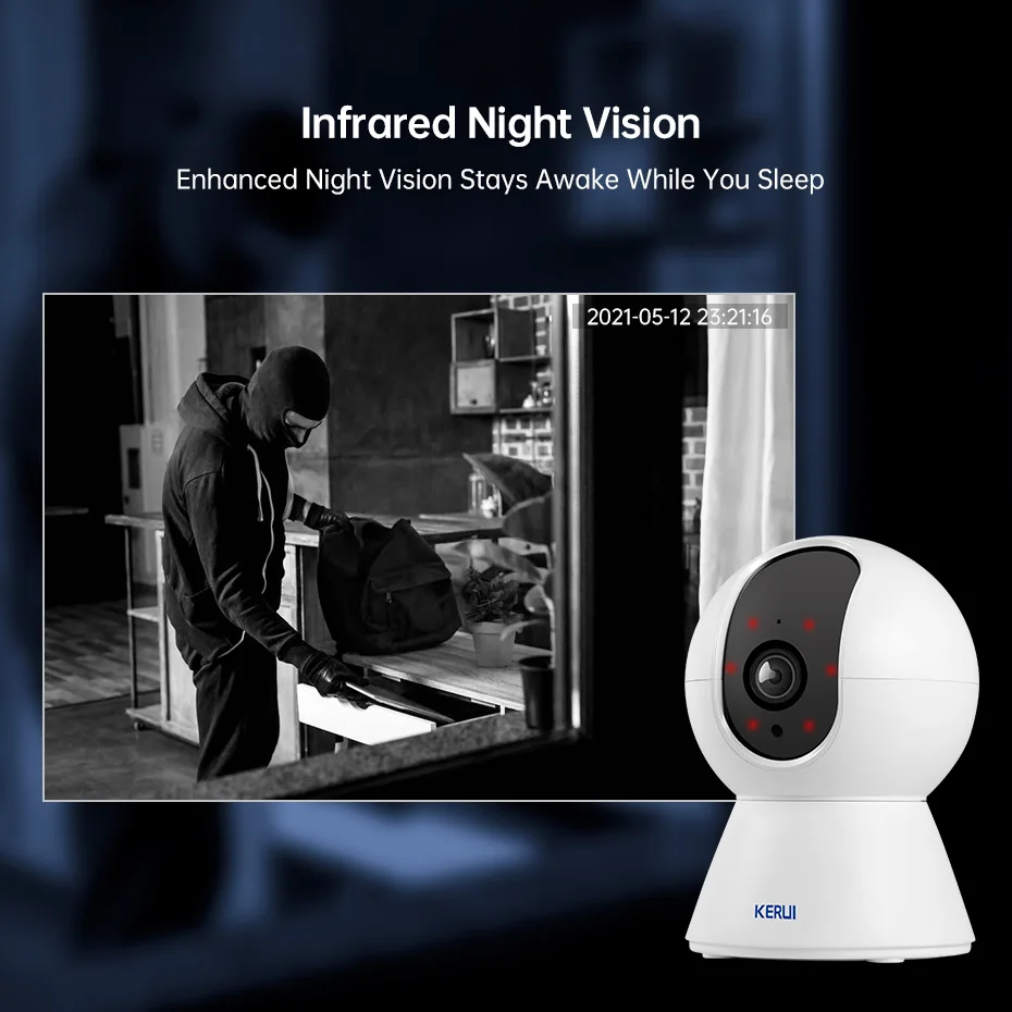 KERUI 5MP 8MP 4K HD WiFi IP Ca - Eufy Camera E220 recension och pris