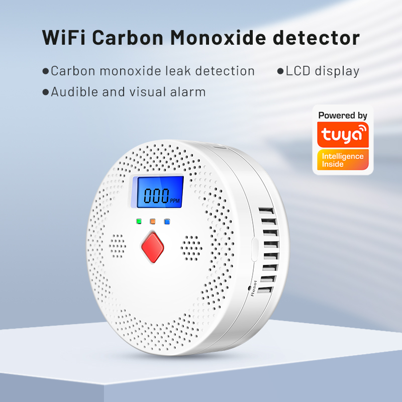 Tuya WiFi Smart Carbon Monoxid - Co Detector Plug recension och pris