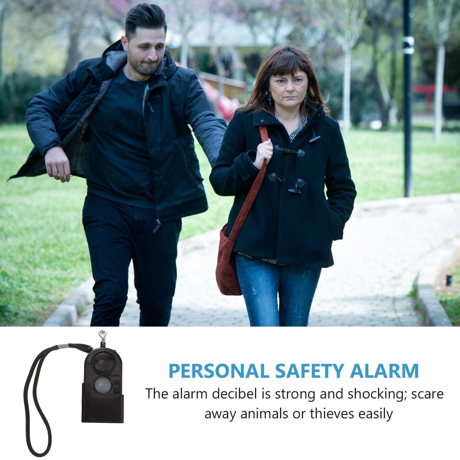 Dual-Function Personal Alarm K - Personal Alarm Keychain recension och pris