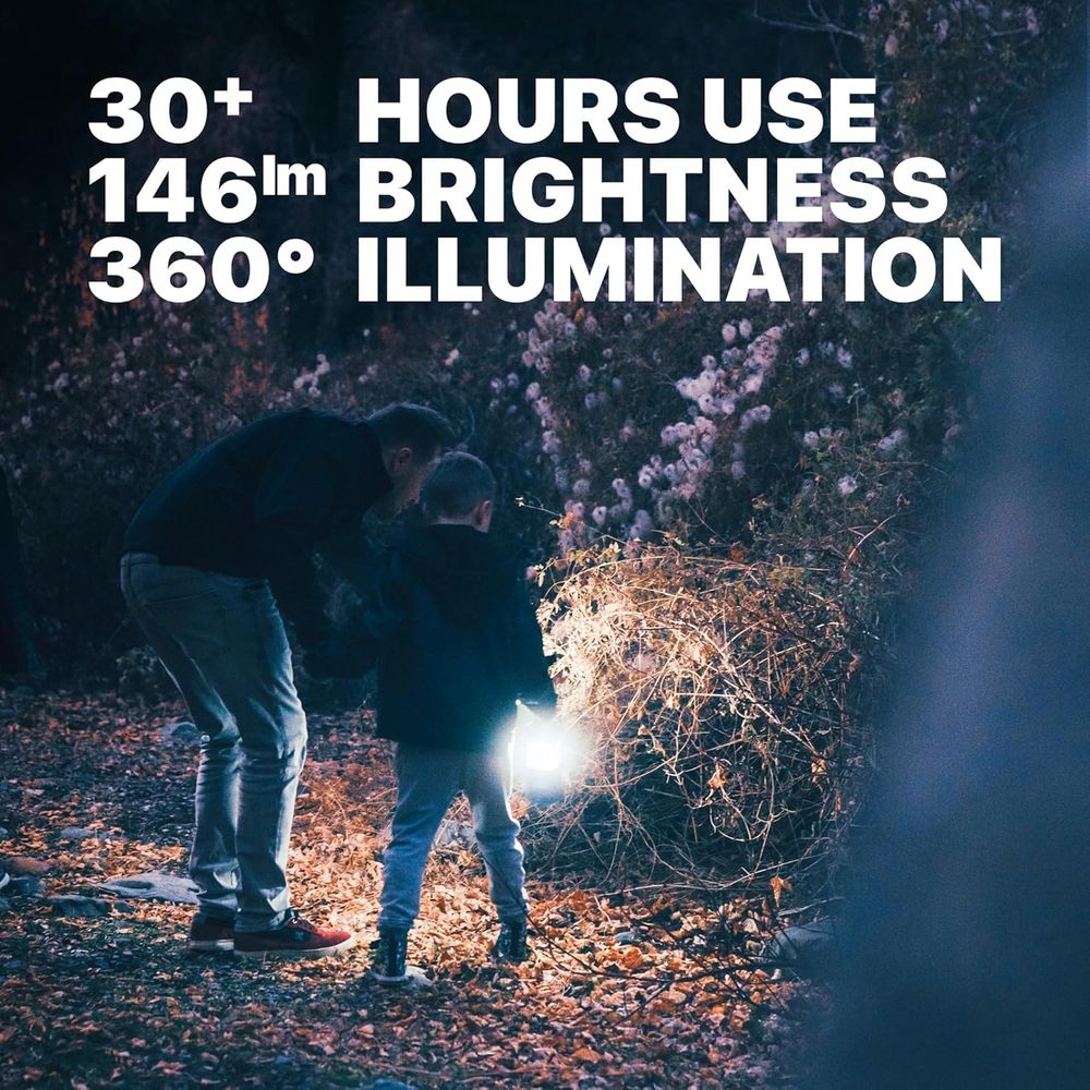 Multicolor LED Camping Lantern - Power Outage Light recension och pris