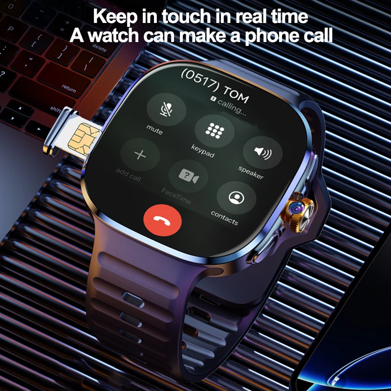 New Large Screen Smartwatch 4G - Window Lock Bar recension och pris