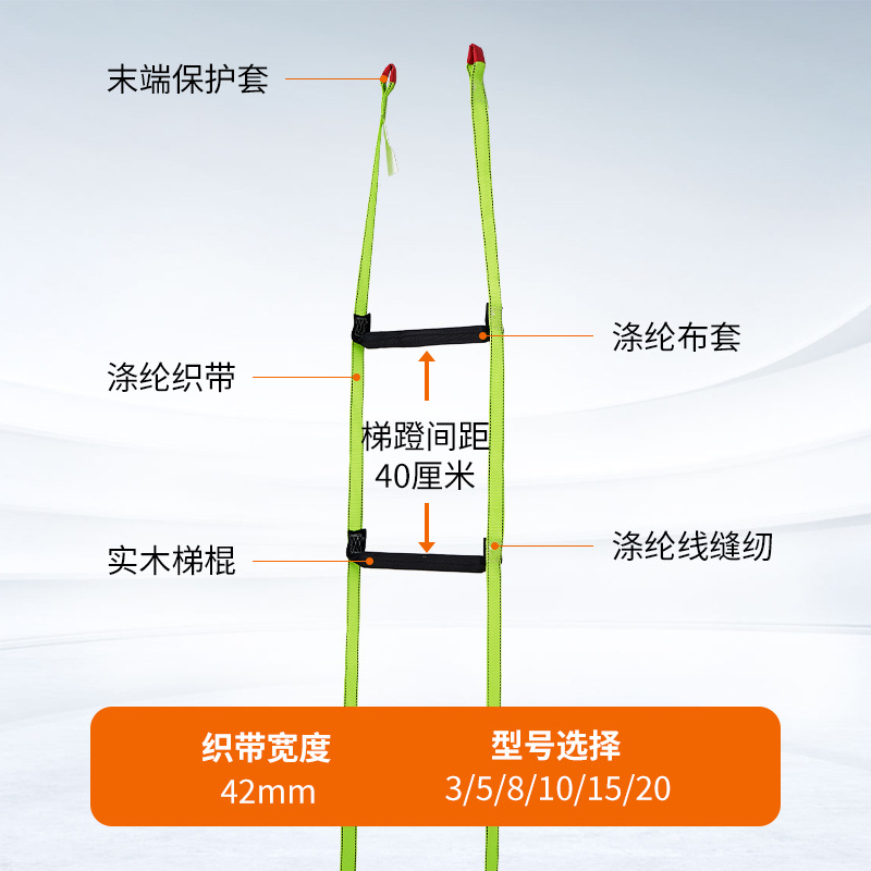 10M Escape Fire Soft Rope Ladd - Fire Escape Ladder recension och pris